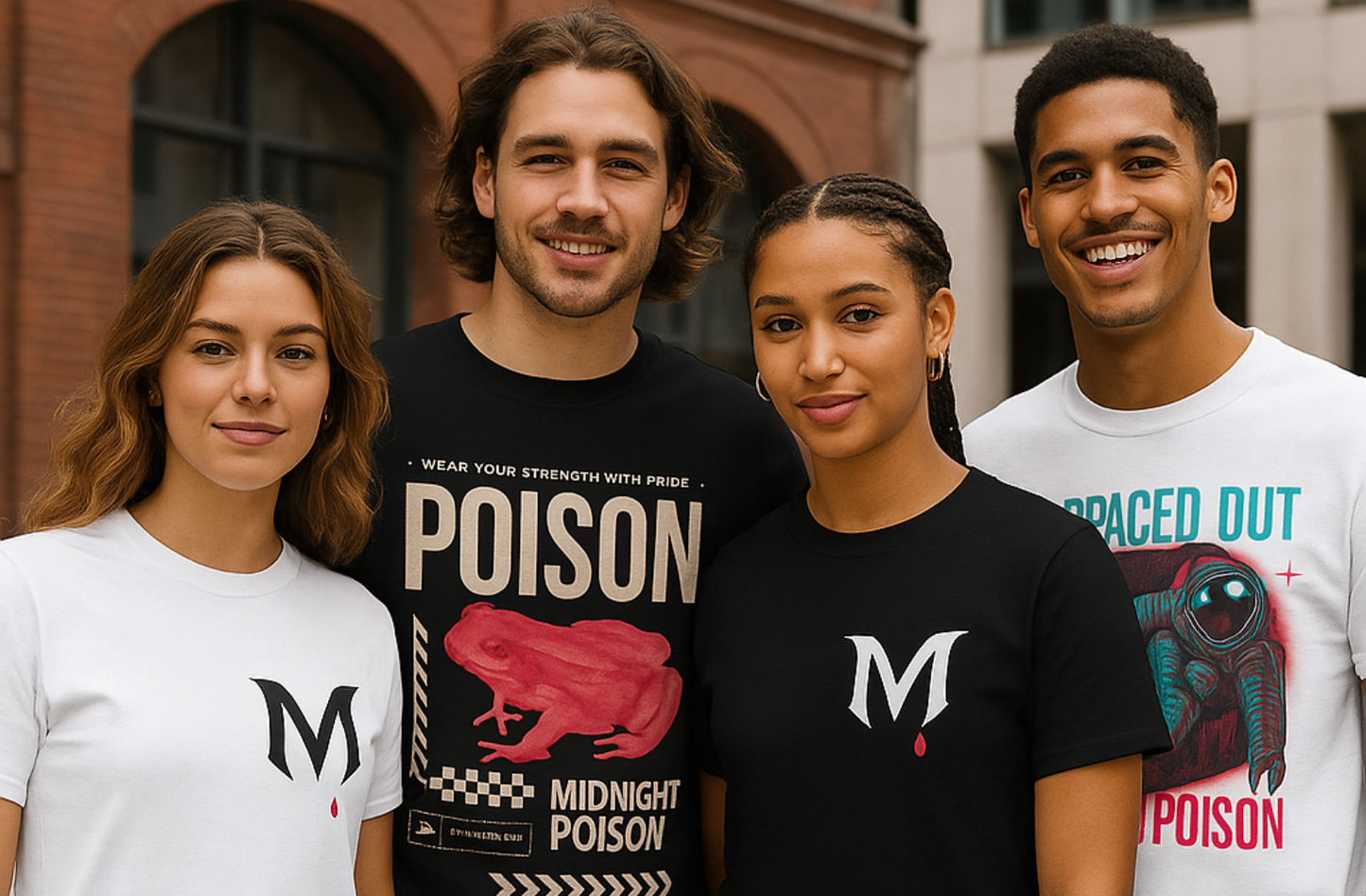 Poison Pride Tee – Pink Neon Frog Edition