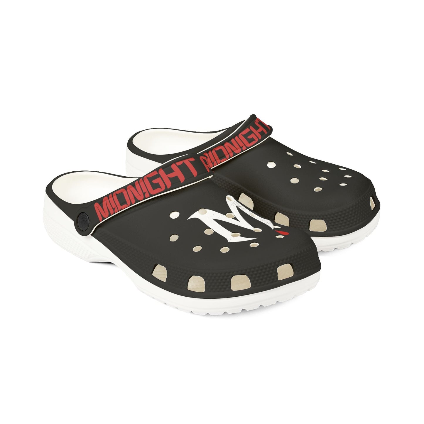 EVA Foam Rubber Shoes Midnight Madness M Printify