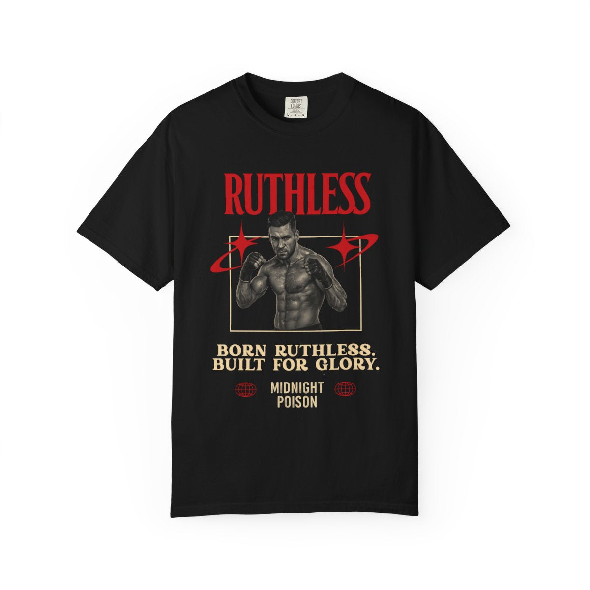 Ruthless Glory Tee – Midnight Poison
